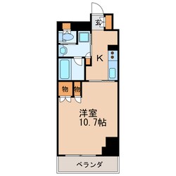 カスタリア栄の物件間取画像